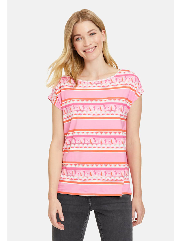 Betty Barclay Casual-Shirt mit Aufdruck, Pink/Rosa