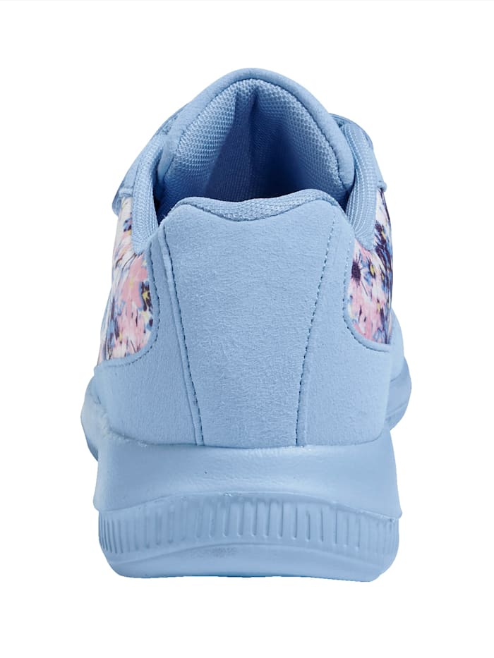 Kappa Sneaker met trendy bloemenprint, Zwart/Grijs