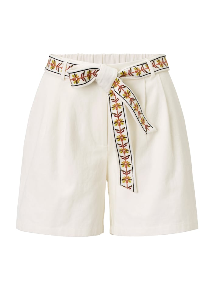 SIENNA Shorts, Creme-Weiß