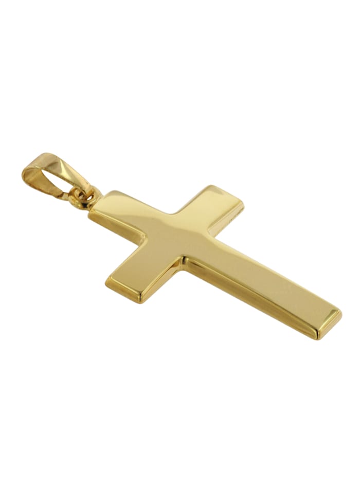 Anhänger Kreuz Gold 585 (14 Karat) 24 mm