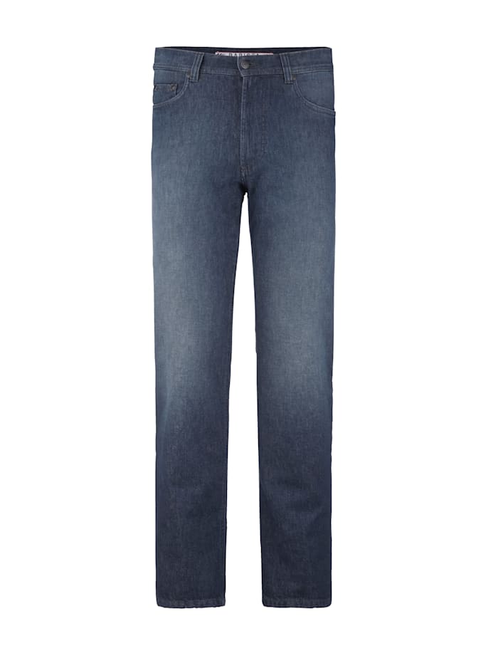 BABISTA Jeans in modieuze used look, Donkerblauw