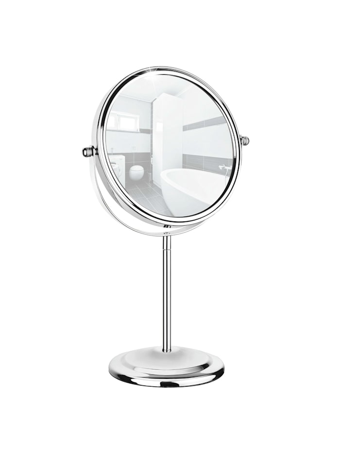 Kosmetikspiegel mit 7-facher Vergrößerung, Schminkhilfe, Spiegel: Glänzend, Spiegelfläche