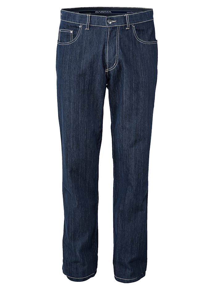 BABISTA Jeans van strijkarm materiaal, Donkerblauw