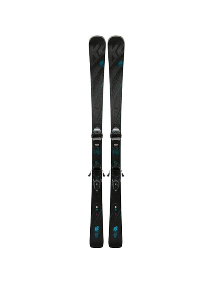 K2 Sports Europe Ski Ausrüstung BURNIN LUV ER3 10 COMPACT QU, Schwarz