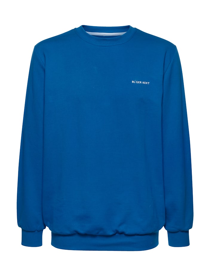 Roger Kent Sweatshirt van zuiver katoen, royal blue