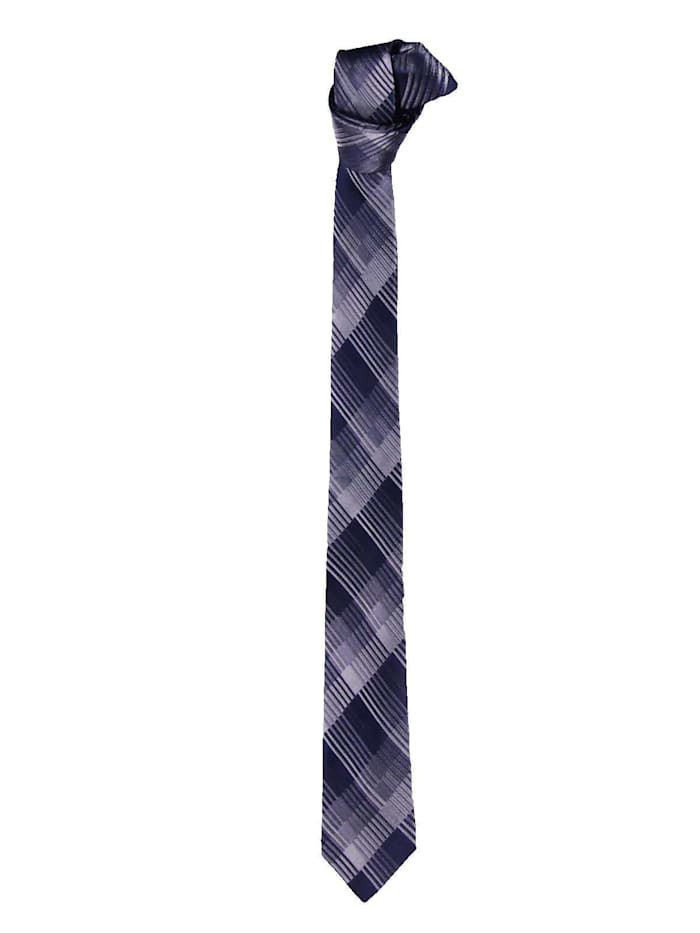 Engbers Krawatte mit zeitlosem Muster, Saphirblau