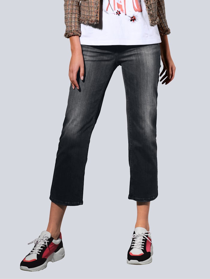 Alba Moda Jean style jupe-culotte, Grey