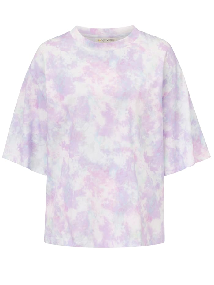 ROCKGEWITTER Shirt mit Batikprint, Multicolor