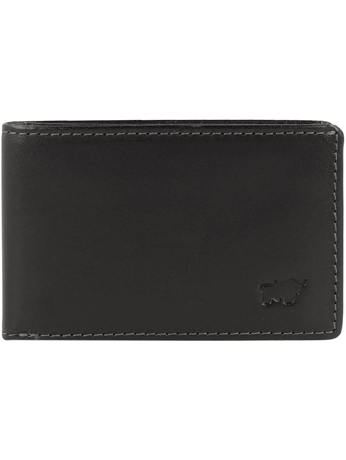 Braun Büffel Arezzo Geldbörse RFID Leder 10 cm, schwarz