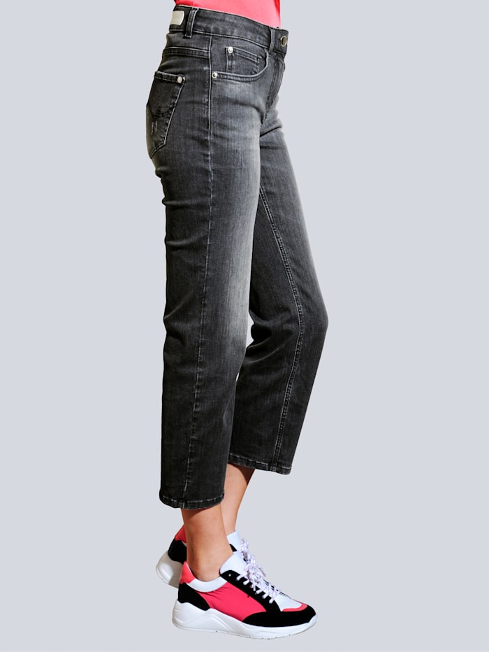 Jean style jupe-culotte