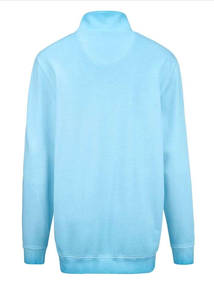 Sweatshirt in modischem Used-Look