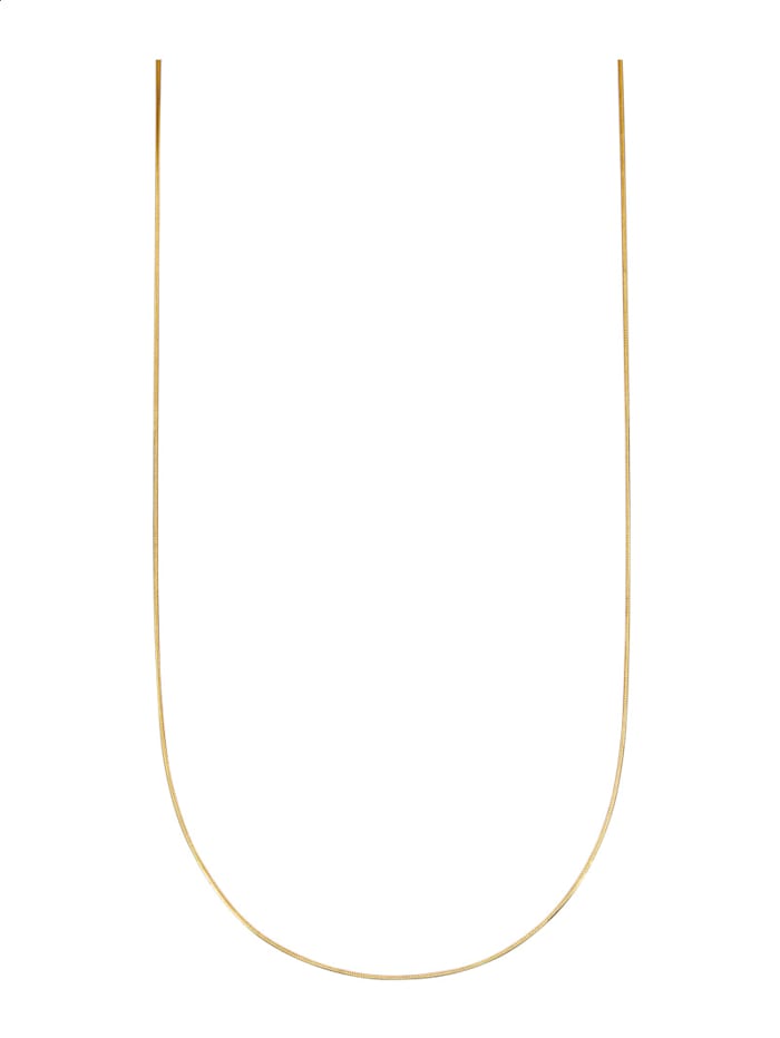 Diemer Gold Slangenkettting van 14 kt. goud, 50 cm, goudkleur