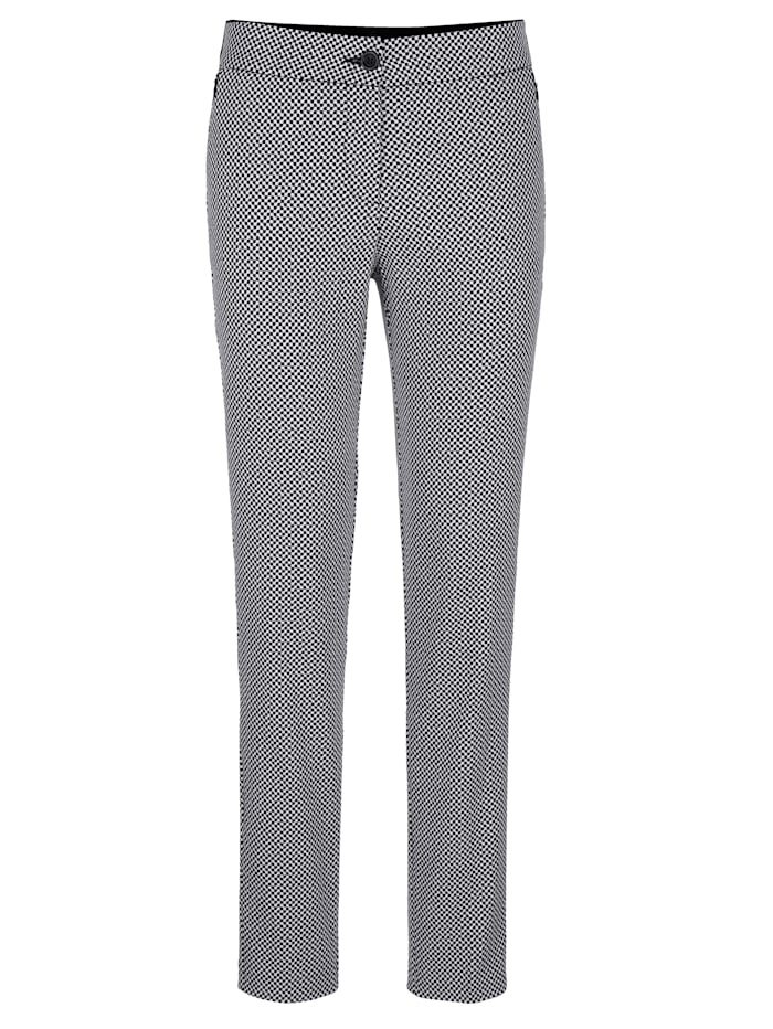 Pantalon de style jacquard minimaliste