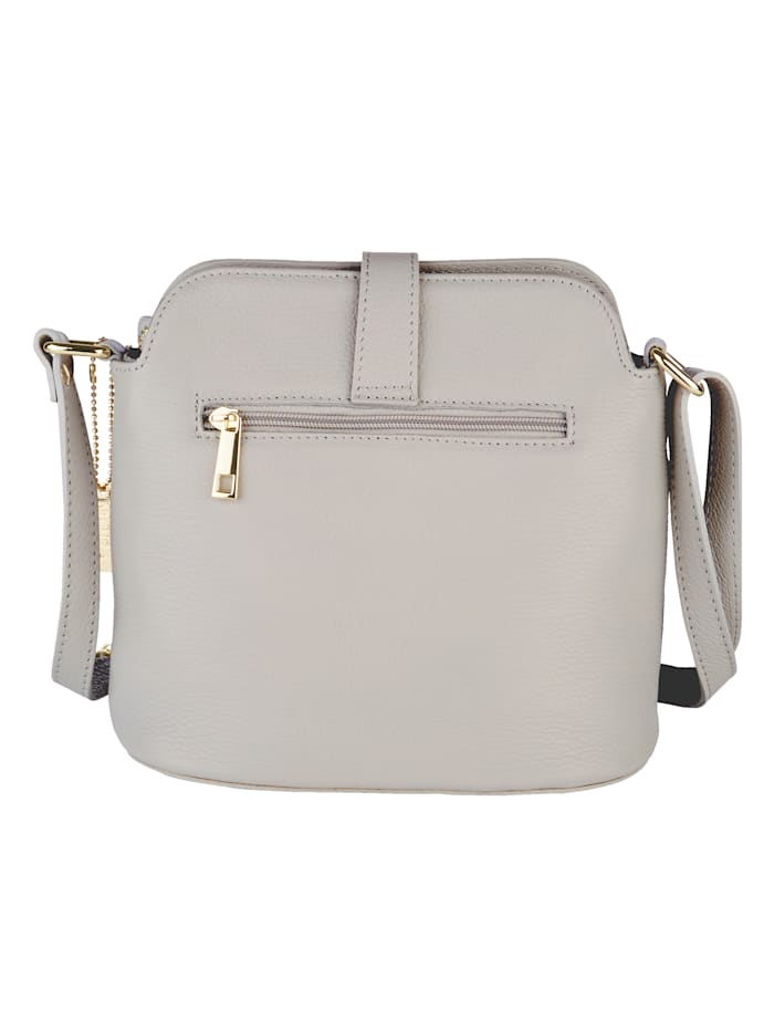 Shoulder bag with elegant clasp