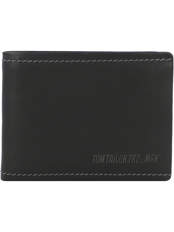 Tom Tailor Diego Geldbörse RFID Leder 12,5 cm, black