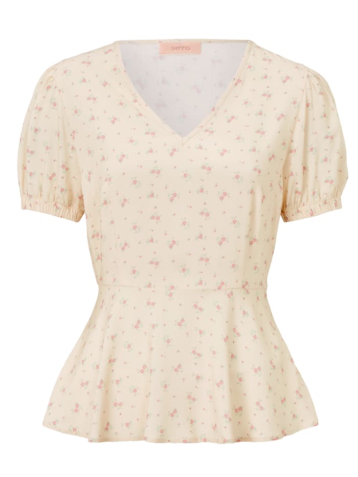 SIENNA Bluse mit Blüten-Print, Rosé