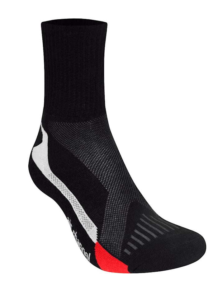 FußGut Klimaatregulerende sokken, Zwart