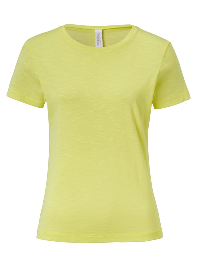 MANDALA Yoga-Shirt, Zitronengelb