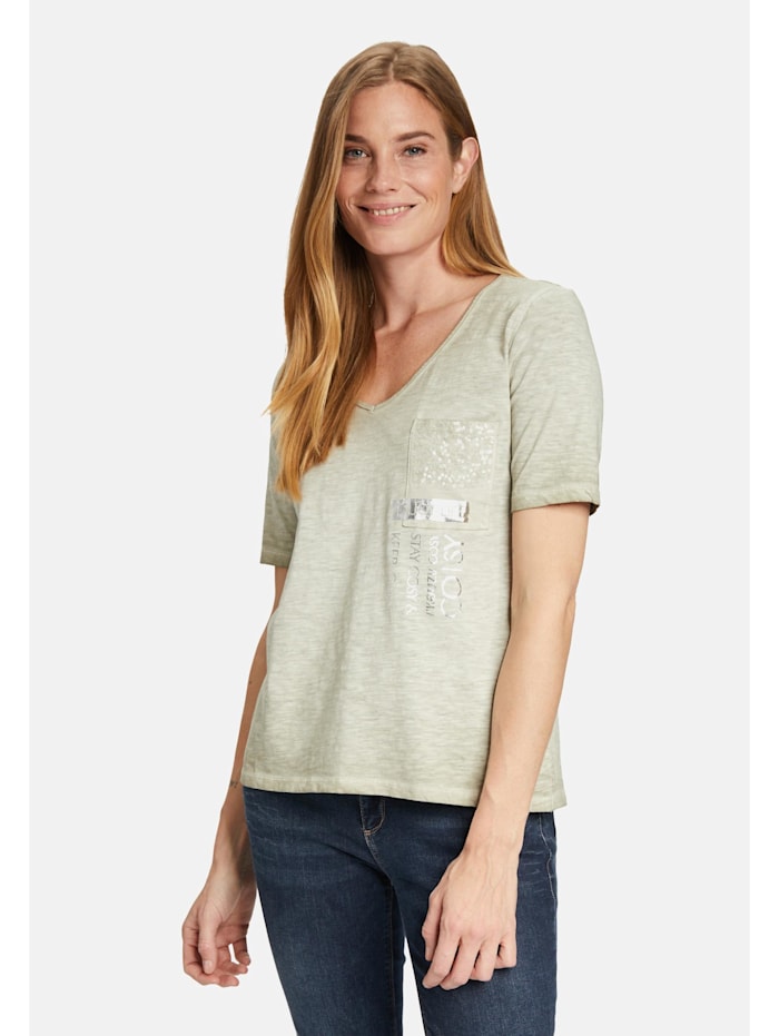 Betty Barclay Casual-Shirt mit aufgesetzter Brusttasche, Seagrass