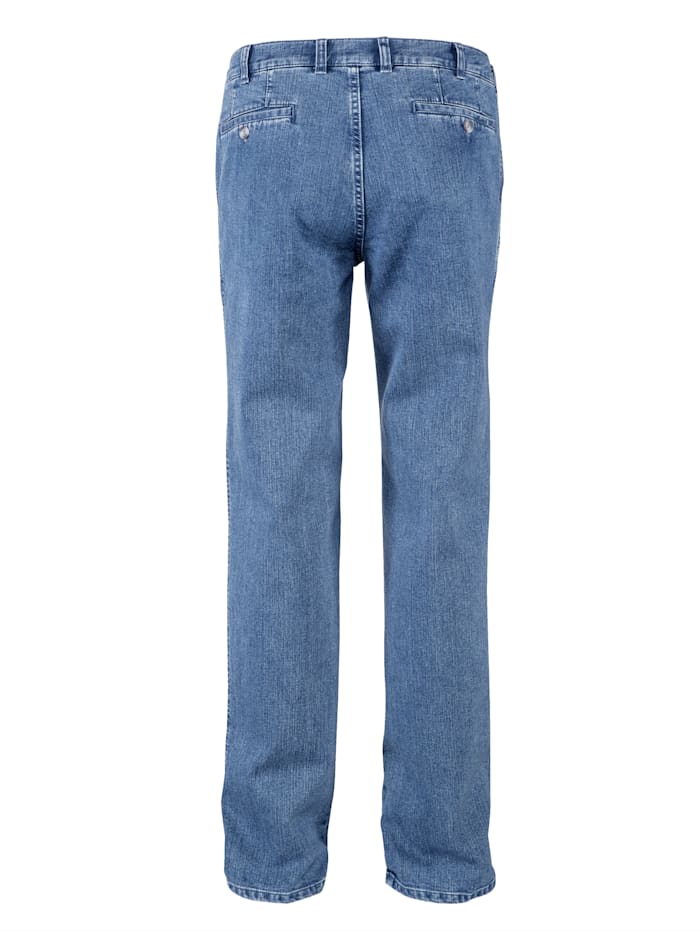 Jeans met 7 cm meer bandwijdte