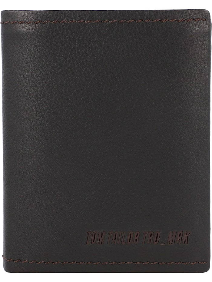 Tom Tailor Diego Geldbörse RFID Leder 10 cm, dark brown