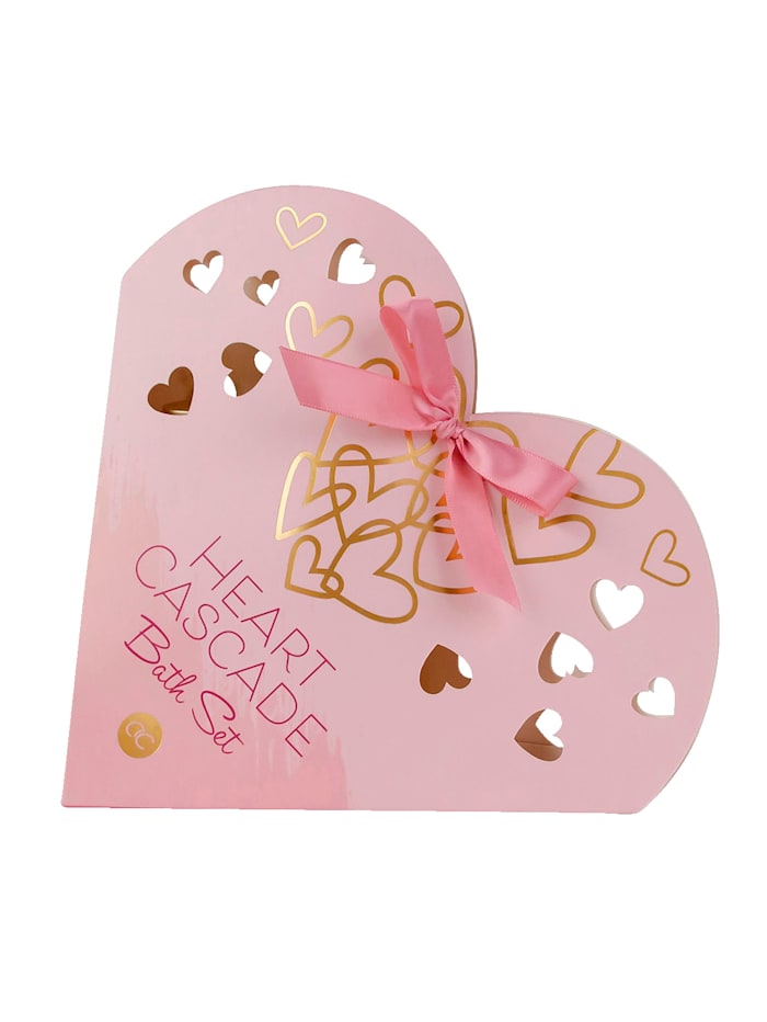 Accentra Badeset "HEART CASCADE" In einer tollen Geschenkbox, Multicolor