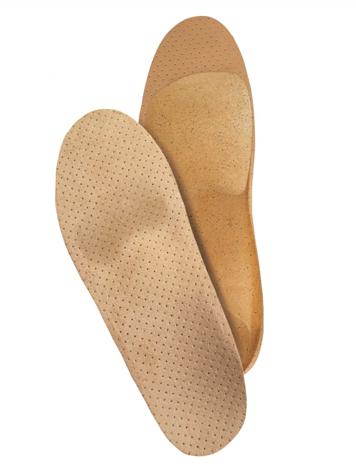 FußGut Ortopedické vložky do topánok anatomicky tvarované, Béžová