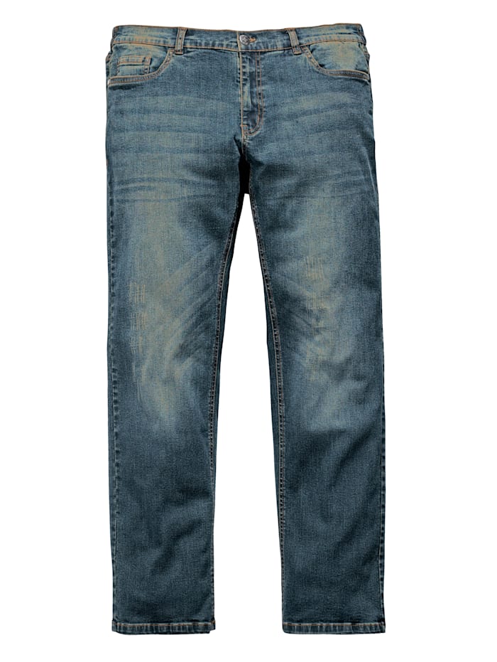 Men Plus Jeans met speciale pasvorm, Dark blue