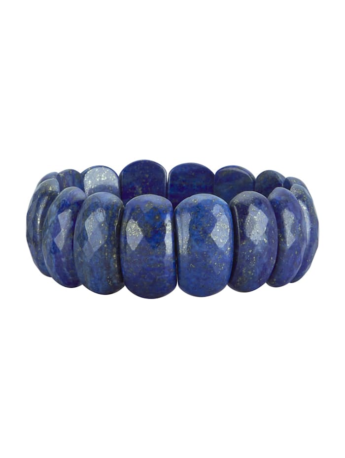 KLiNGEL Armband met lapis lazuli, Blauw