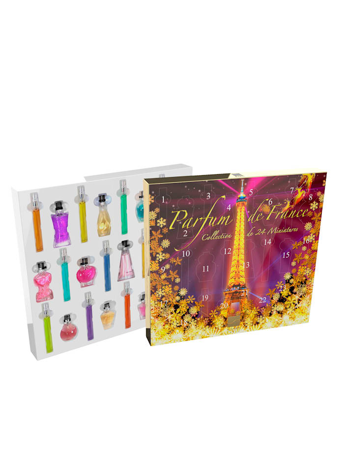 J. P. Sand Adventskalender - Parfum Collection Paris by JPS Im neuen Design Modell 2021!, Multicolor