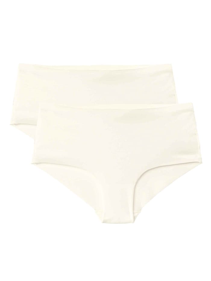 Calida Panty im Doppelpack, low cut, Compostable MADE IN GREEN by OEKO-TEX zertifiziert, White