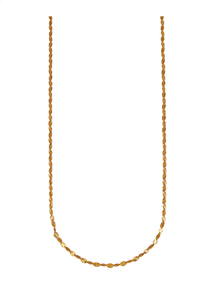 Diemer Highlights Halskette in Gelbgold 585 45 cm, Gelbgold