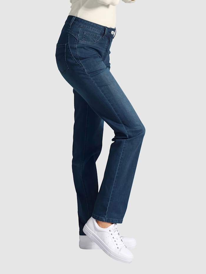 Shaping-Jeans mit Bauchweg-Effekt