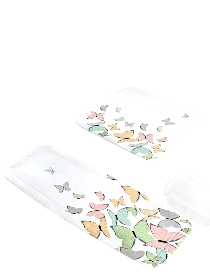 Kleine Wolke Badewanneneinlage"Schmetterling", Multicolor