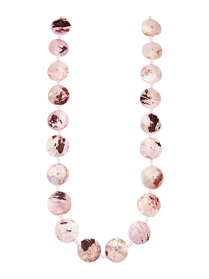 Halskette aus Muscheln, Rosé