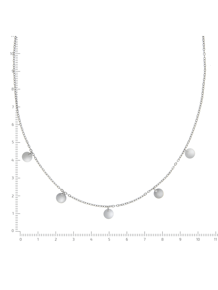 Collier 925/- Sterling Silber 42+3cm Glänzend