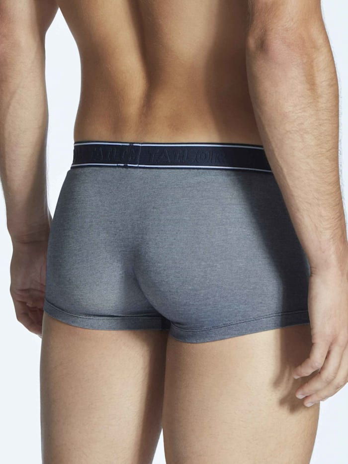 Hip Pants im Feinringel-Design