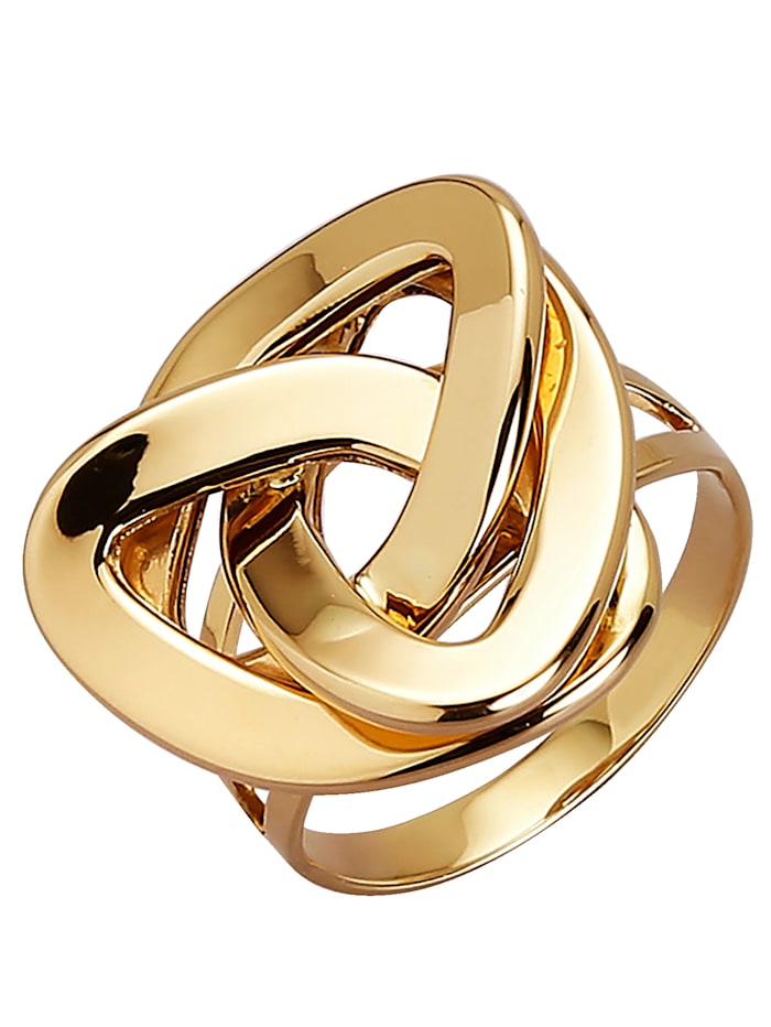 Diemer Gold Snirklig ring, Gul