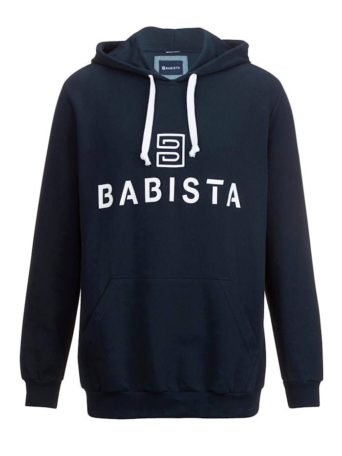 BABISTA Kapuzen-Sweatshirt in typischem Hoodie-Style, Marineblau