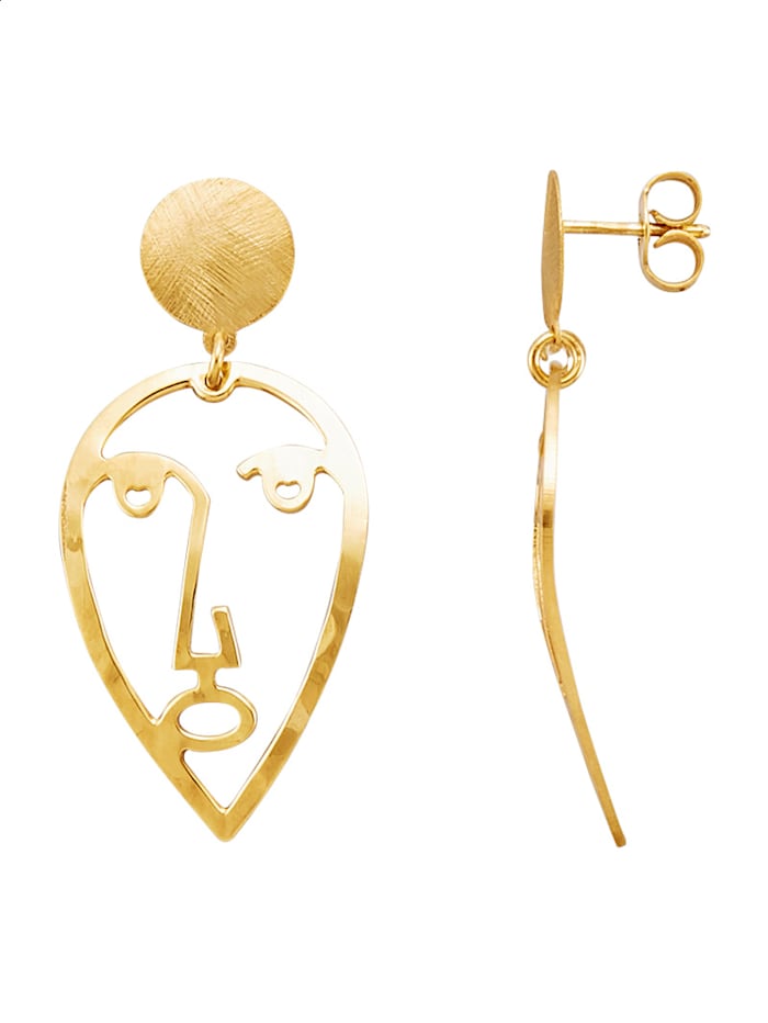Diemer Gold Ohrringe - Picasso -, Gelbgold