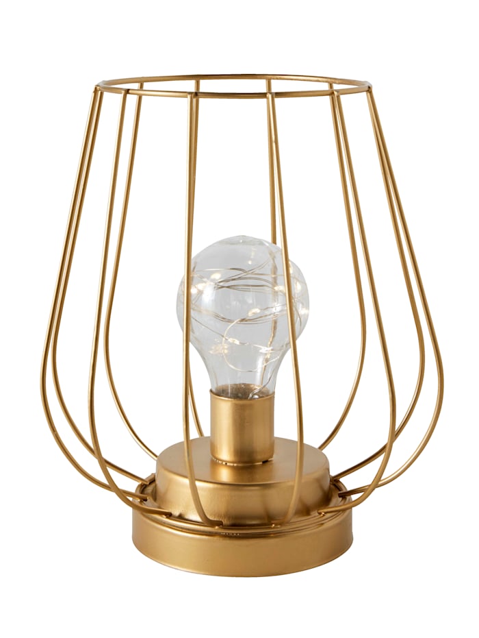 LED-Lampe, Goldfarben