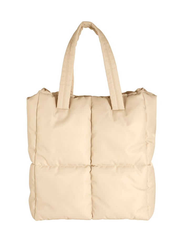 Shopper taška s módnym prešívaním