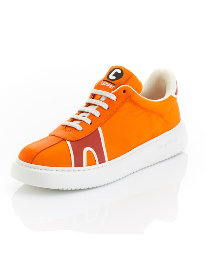 Camper Sneaker mit einer XL Extralight Organix Laufsohle, Orange