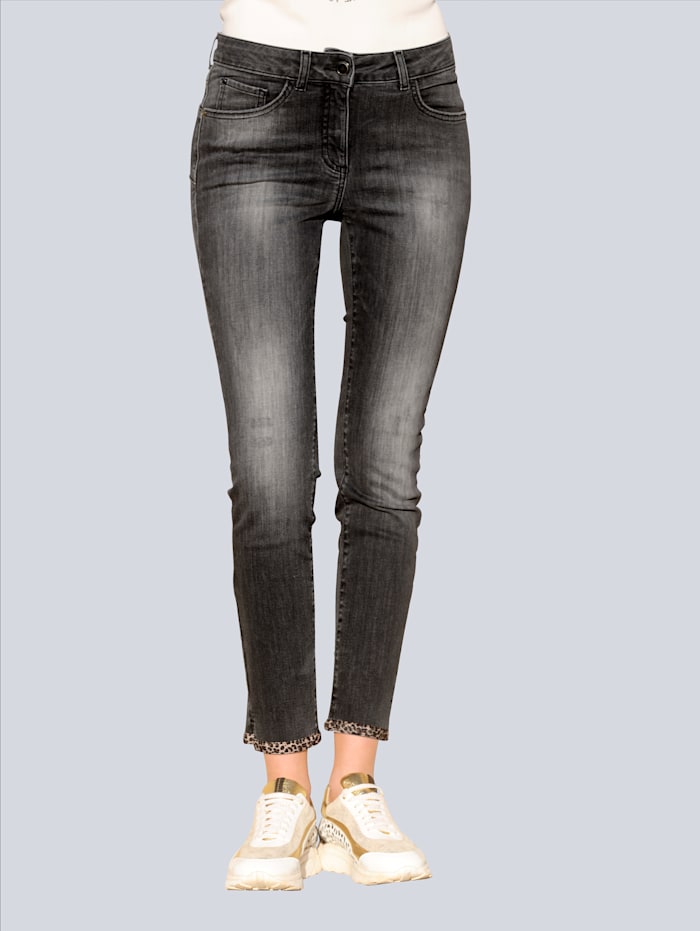 Alba Moda Jeans in modischer 5 Pocket Form, Grey