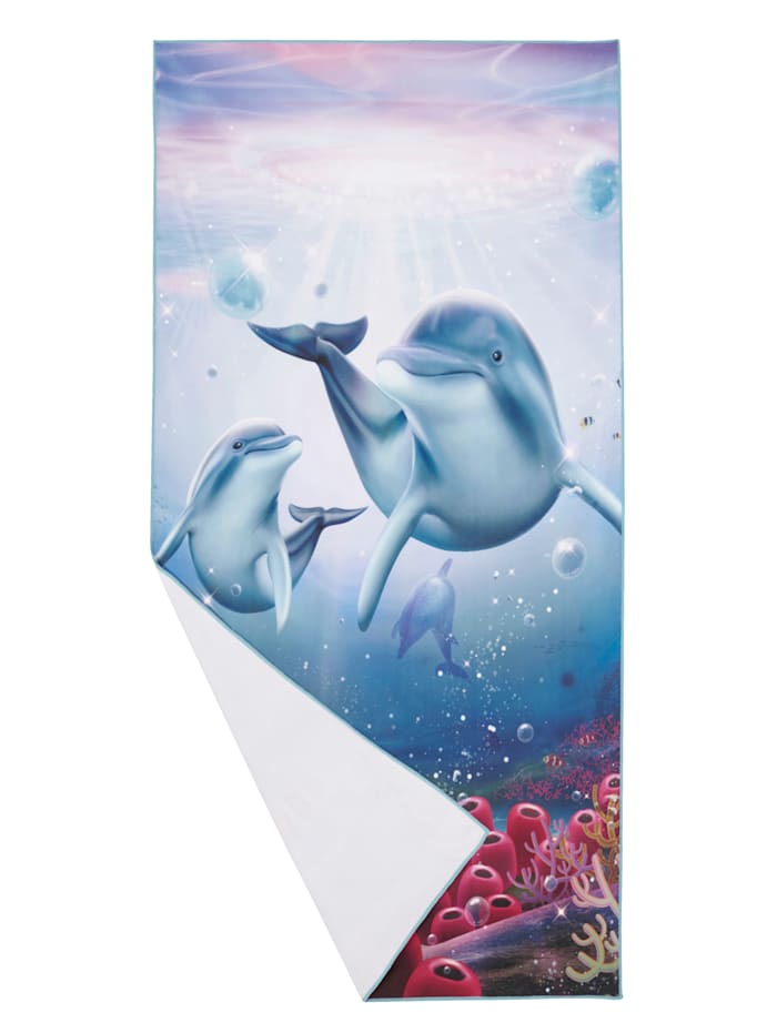 Duschhandduk – Delfin